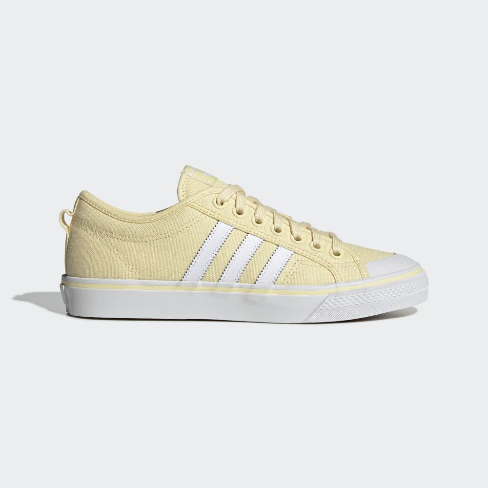 Adidas Men's Nizza Originals Shoes Yellow/White Ireland EE5574